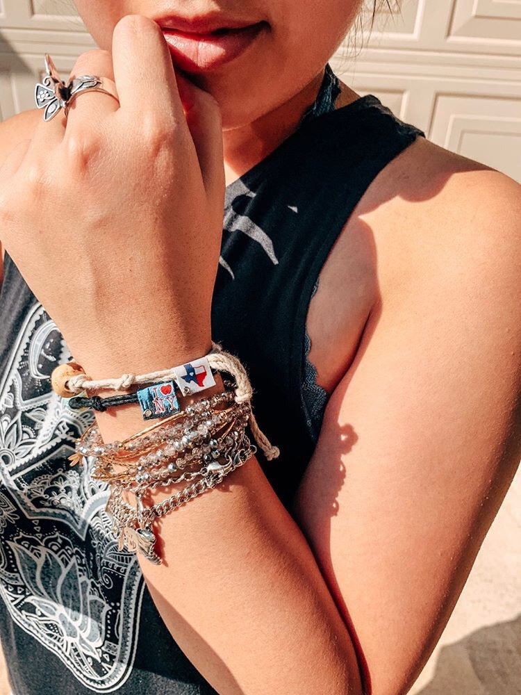 Arizona Sand Bead Bracelet by Earth Bands — view 3