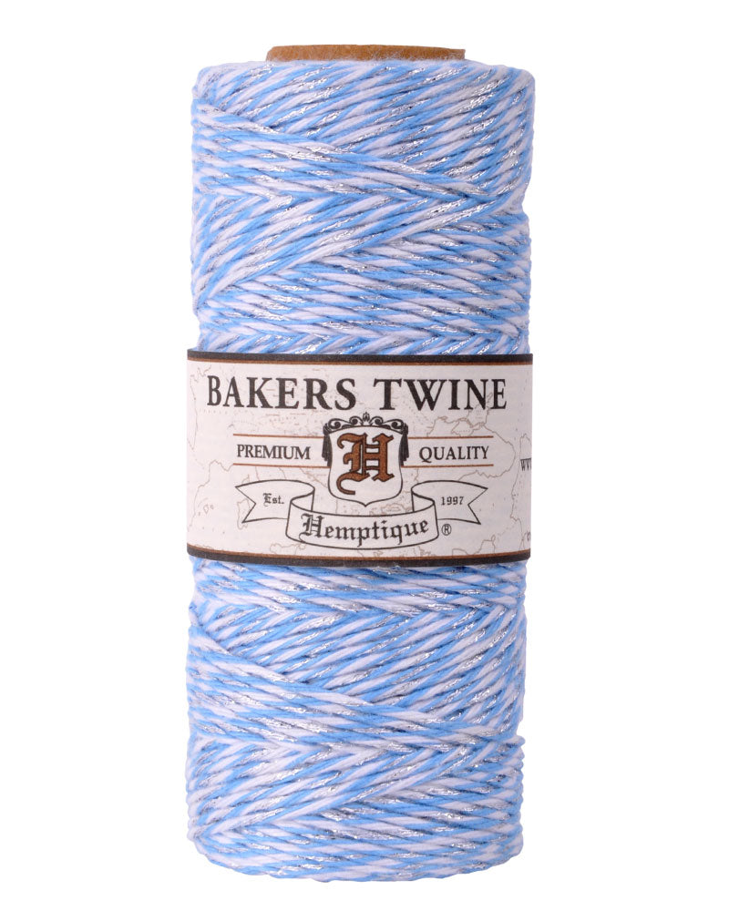 Cotton Bakers Twine 2-ply Spools Metallic