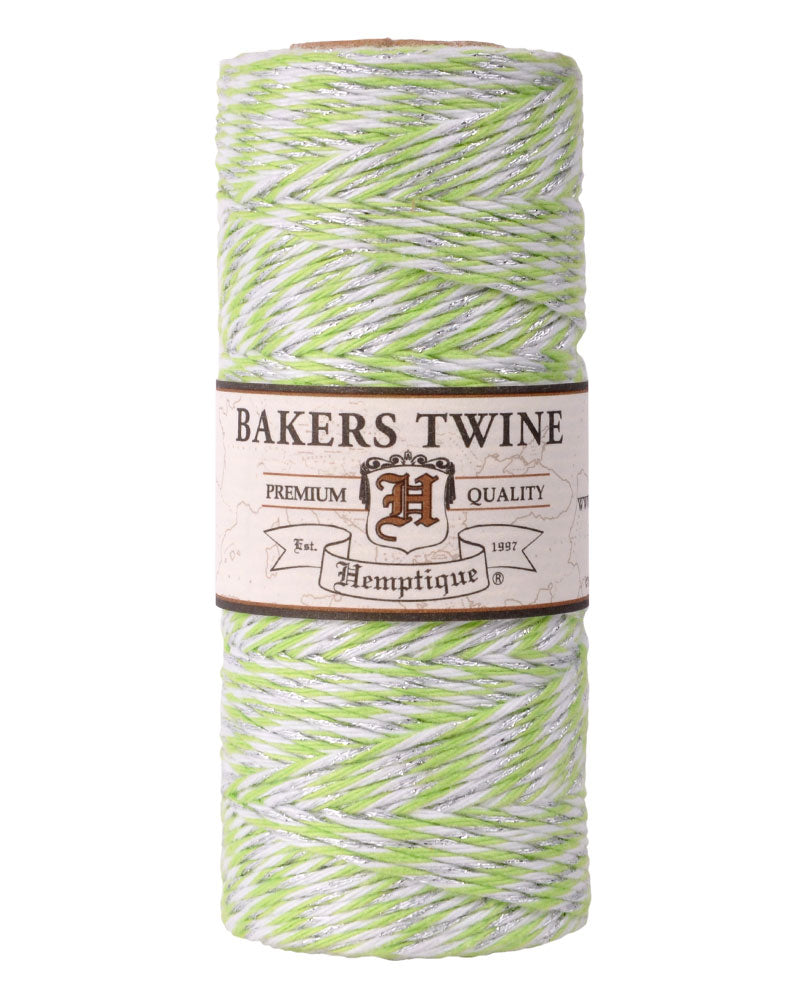 Cotton Bakers Twine 2-ply Spools Metallic