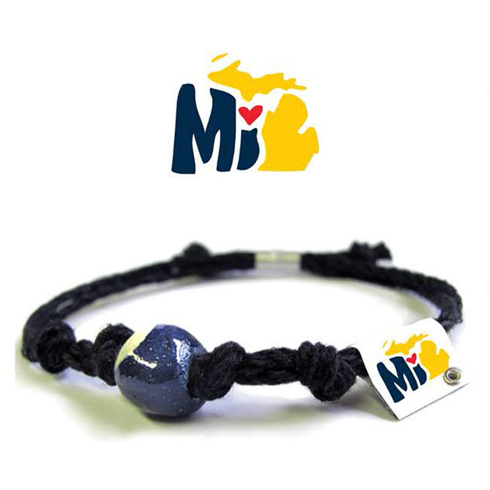 Michigan Sand Bead Bracelet by Earth Bands
