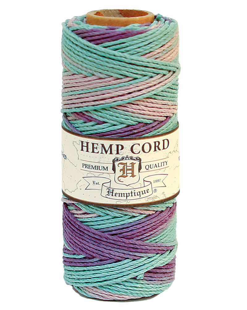 #20 (1mm) Hemp Cord Spools Variegated