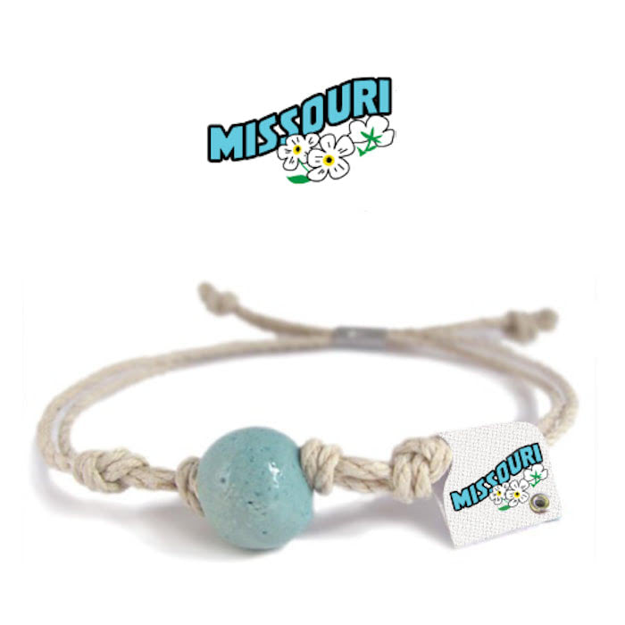 Missouri Sand Bead Bracelet by Earth Bands