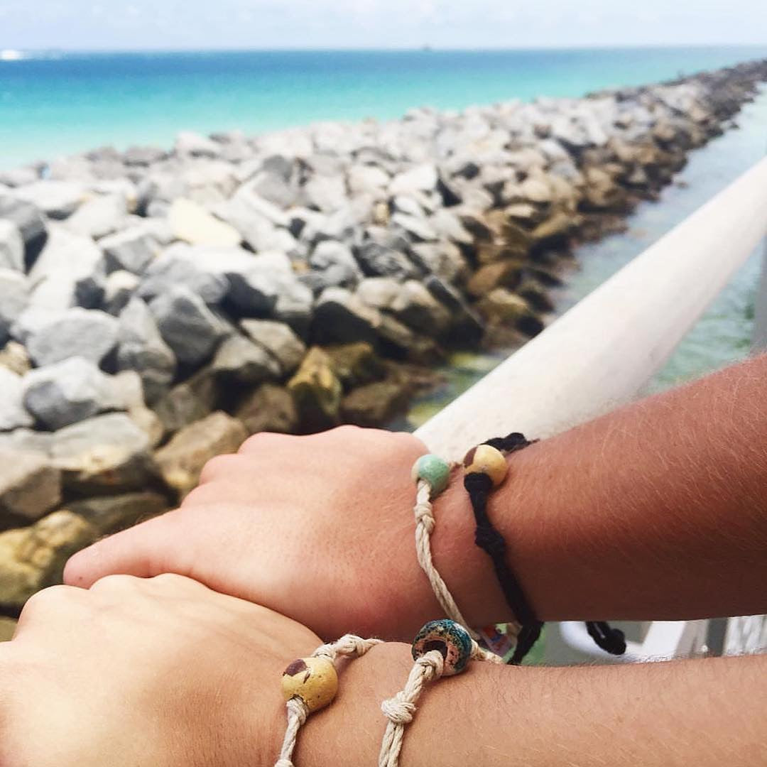 Gulf Shores Alabama Sand Bead Bracelet by Earth Bands — view 3