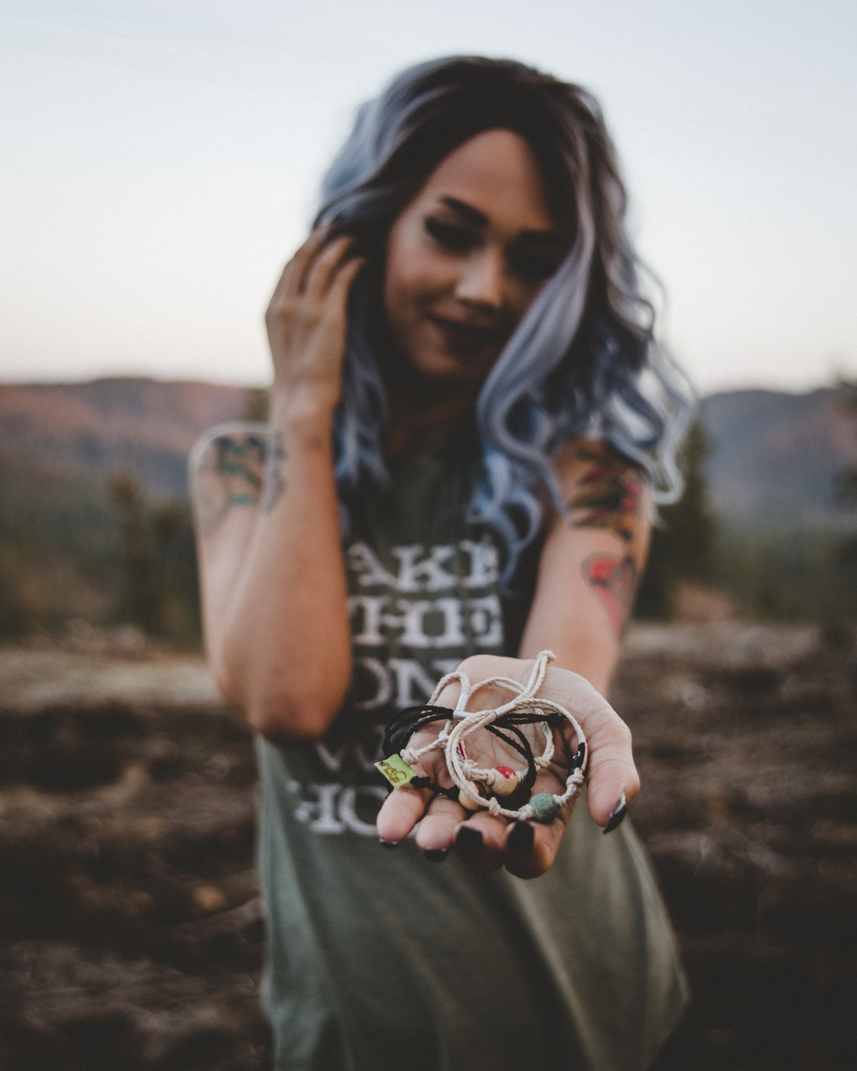 Arizona Sand Bead Bracelet by Earth Bands — view 4