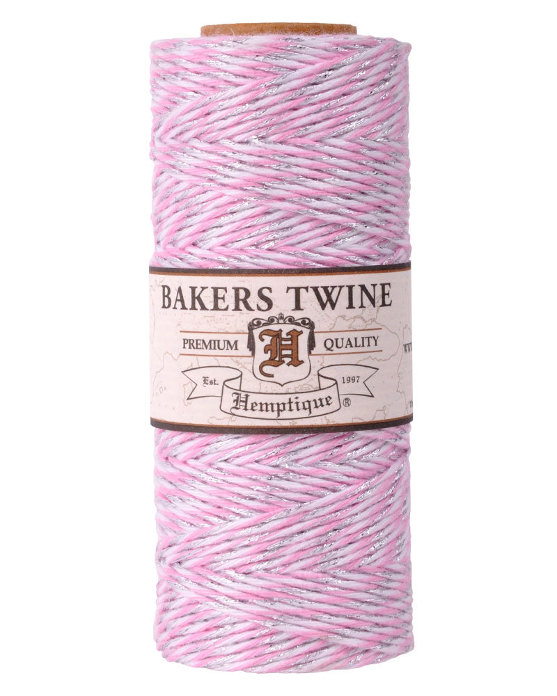 Cotton Bakers Twine 2-ply Spools Metallic