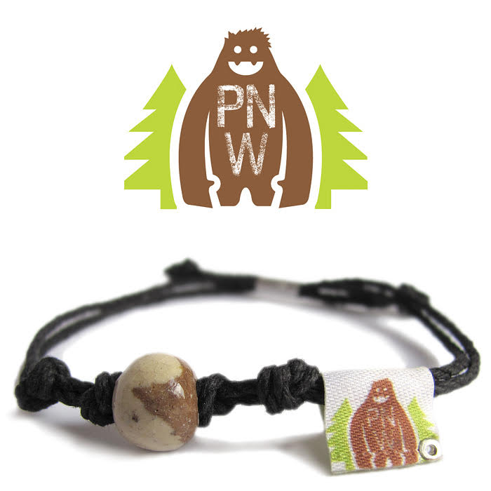 Pacific Northwest Sasquatch Bracelet by Earth Bands