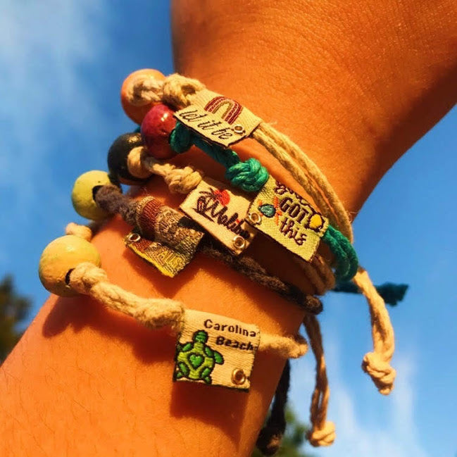 Bahamas Sand Bead Bracelet by Earth Bands — view 5