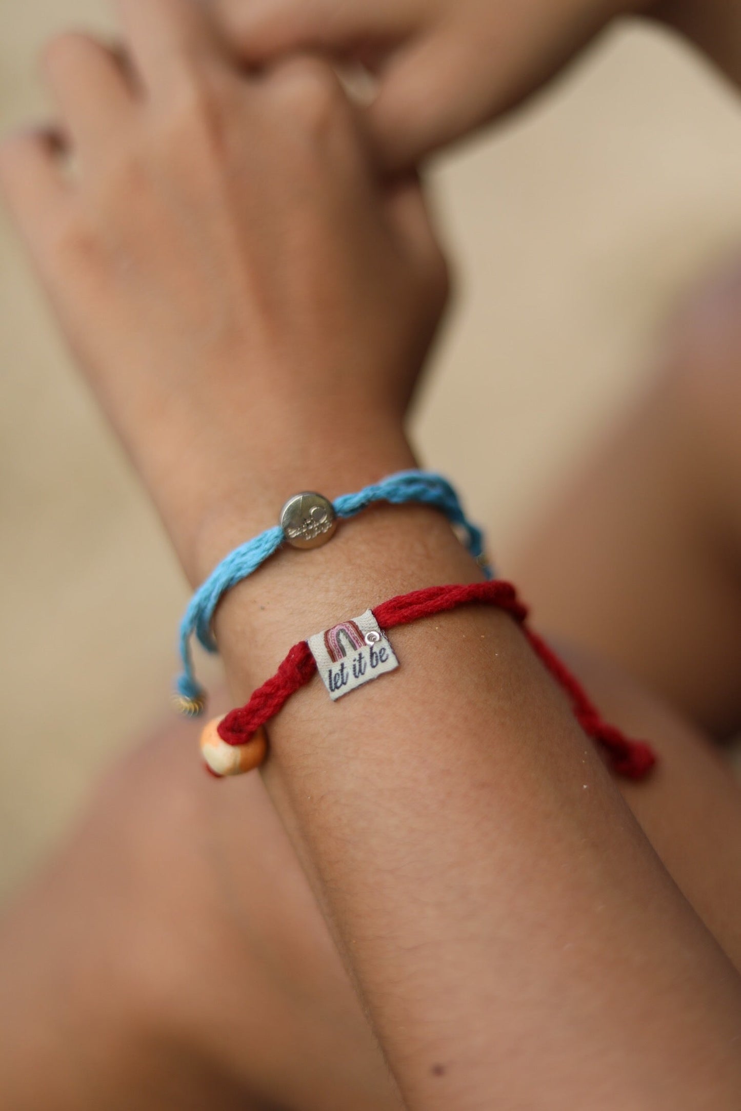 Gulf Shores Alabama Sand Bead Bracelet by Earth Bands — view 4
