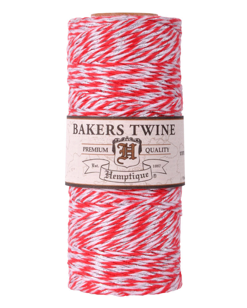 Cotton Bakers Twine 2-ply Spools Metallic