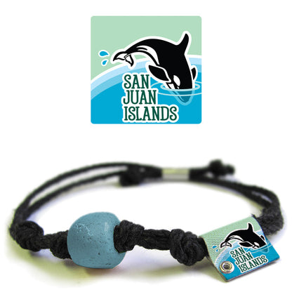 San Juan Islands, Washington Sand Bead Bracelet by Earth Bands