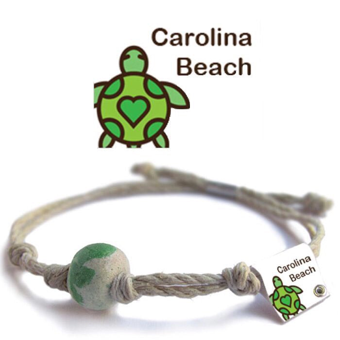 Carolina Beach, North Carolina Sand Bead Bracelet by Earth Bands