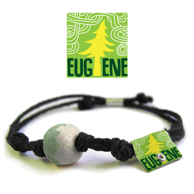 Eugene, Oregon Sand Bead Bracelet by Earth Bands