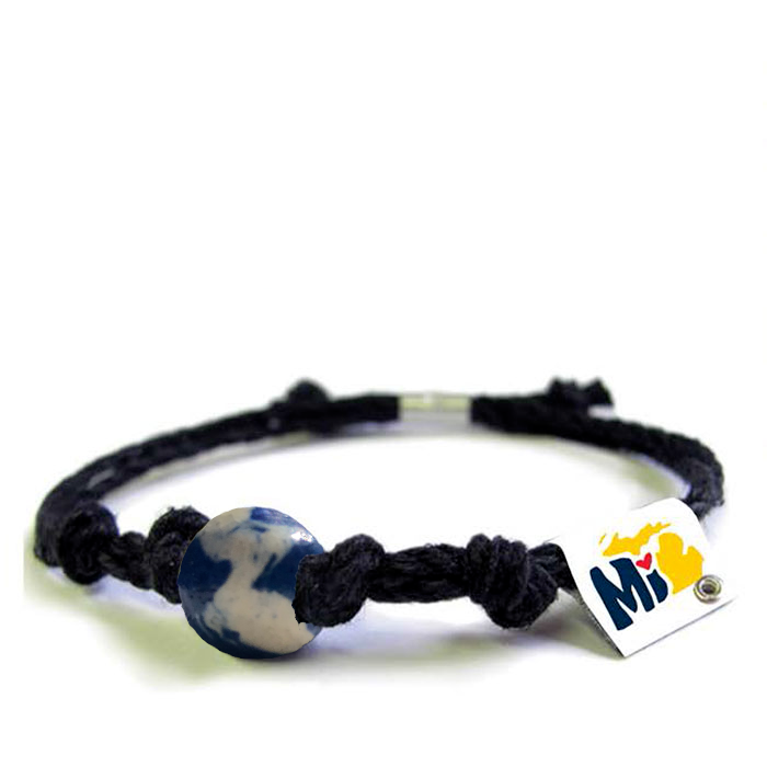 Michigan Sand Bead Bracelet by Earth Bands — view 4