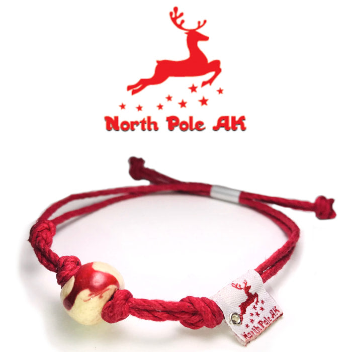 Christmas North Pole, AK Bracelet by Earth Bands