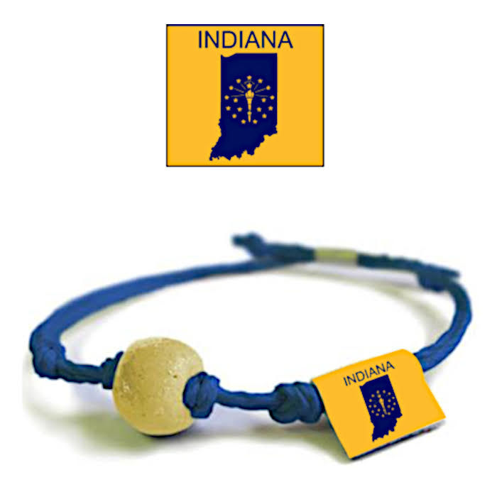 Indiana Sand Bead Bracelet by Earth Bands