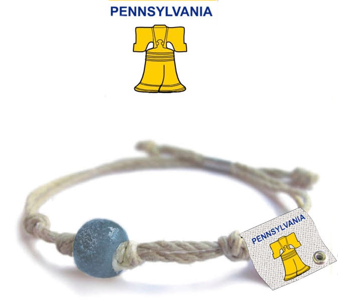 Pennsylvania Sand Bead Bracelet by Earth Bands