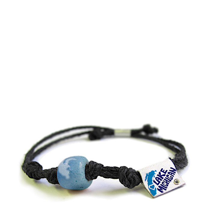 Lake Michigan, Michigan Sand Bead Bracelet by Earth Bands — view 6