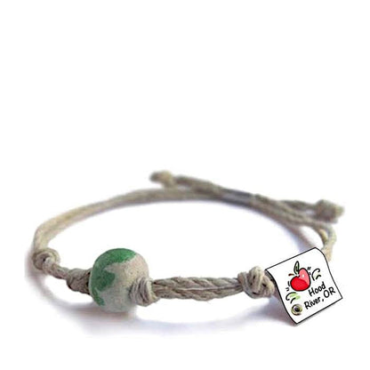 Hood River, Oregon Sand Bead Bracelet by Earth Bands — view 7