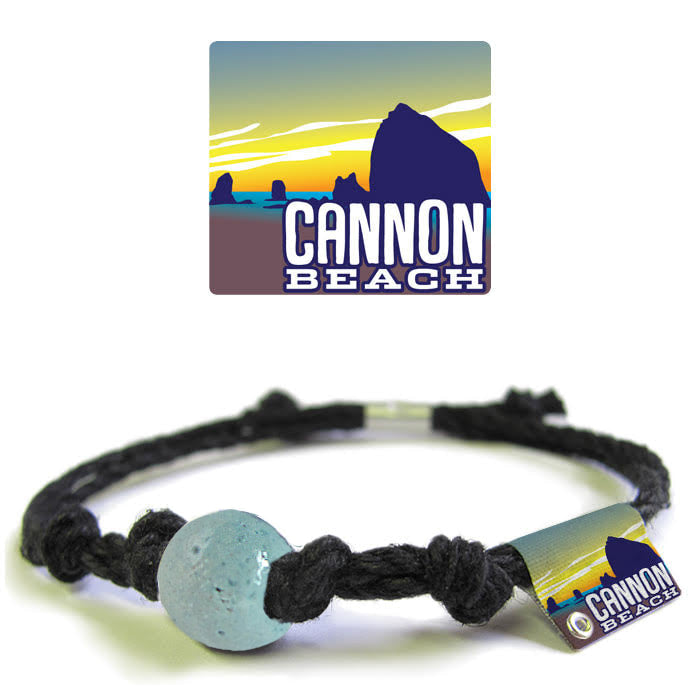 Cannon Beach, Oregon Sand Bead Bracelet by Earth Bands
