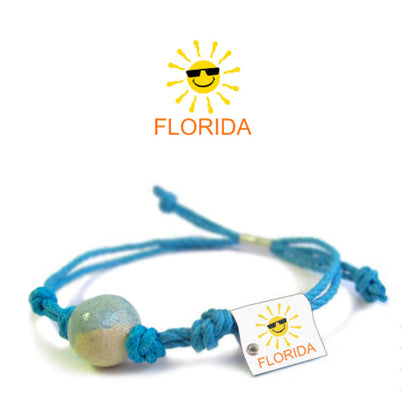 Florida State Sand Bead Bracelet by Earth Bands