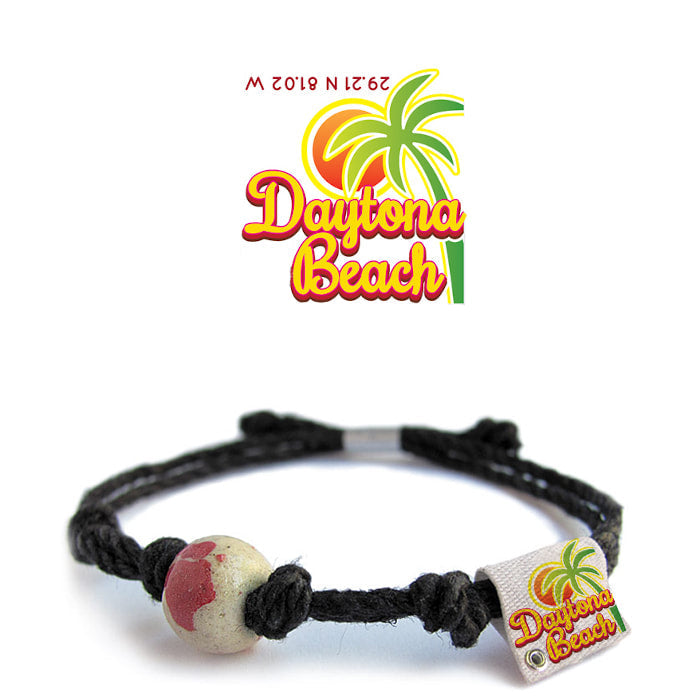 Daytona Beach, Florida Sand Bead Bracelet by Earth Bands