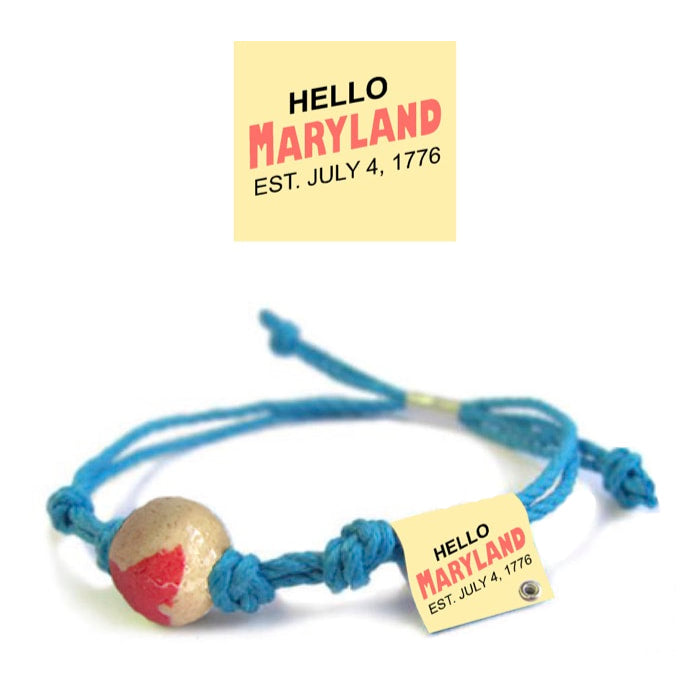 Maryland Sand Bead Bracelet by Earth Bands