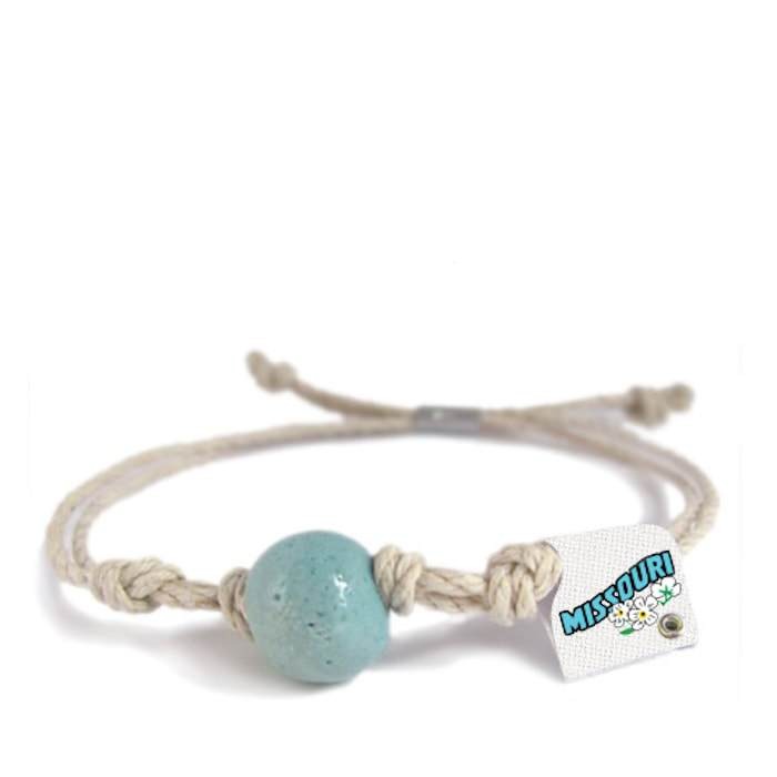 Missouri Sand Bead Bracelet by Earth Bands — view 5