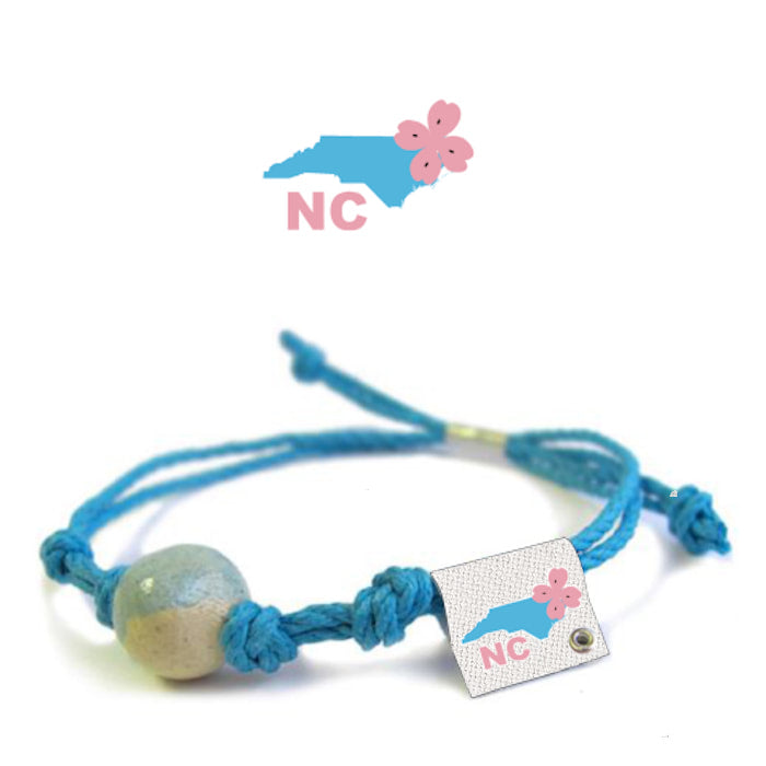 North Carolina Sand Bead Bracelet by Earth Bands