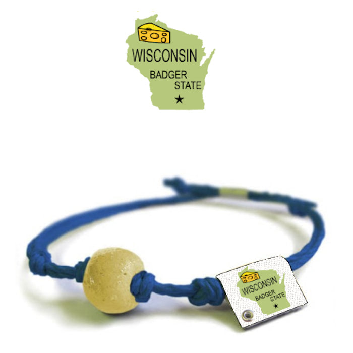 Wisconsin Sand Bead Bracelet by Earth Bands