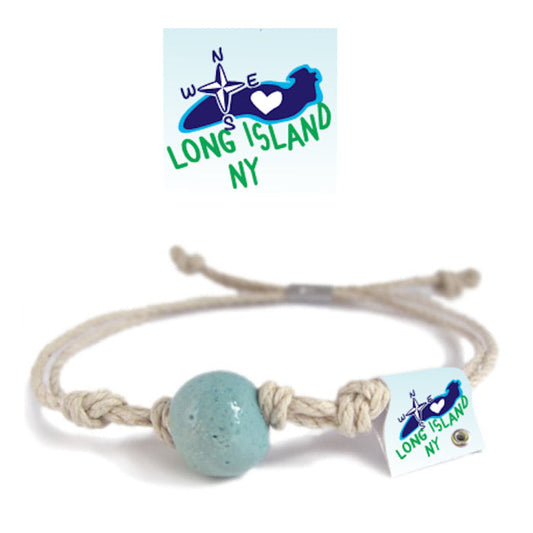 Long Island, New York Sand Bead Bracelet by Earth Bands