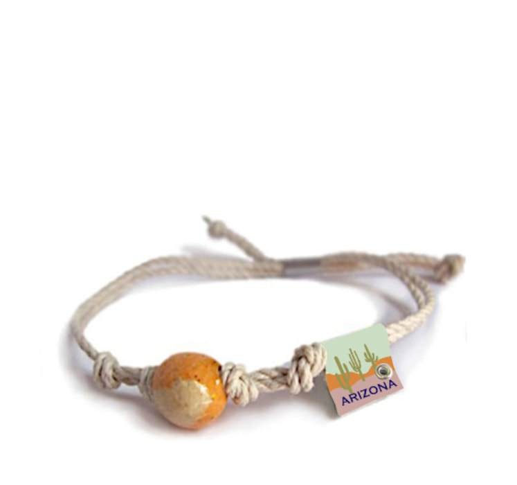 Arizona Sand Bead Bracelet by Earth Bands — view 2