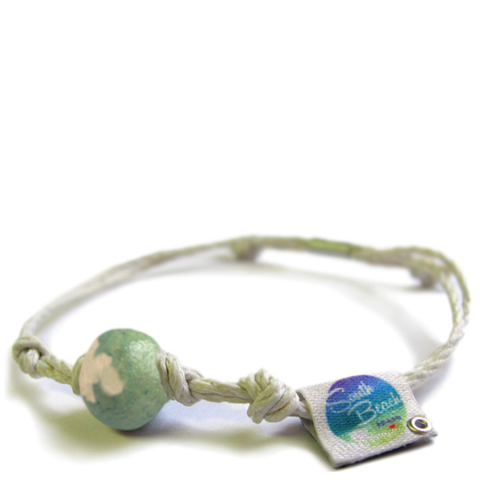 South Beach, Florida Sand Bead Bracelet by Earth Bands — view 6