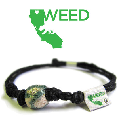 Weed, California Sand Bead Bracelet by Earth Bands