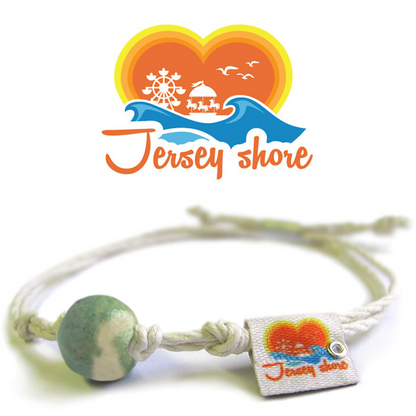 Jersey Shore, New Jersey Sand Bead Bracelet by Earth Bands