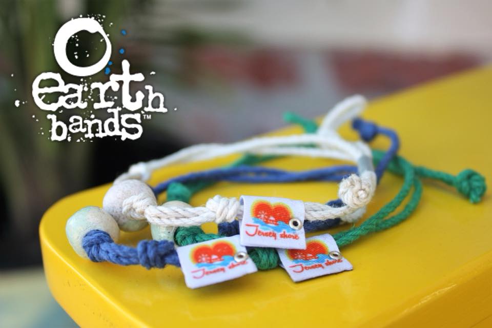 Jersey Shore, New Jersey Sand Bead Bracelet by Earth Bands — view 2