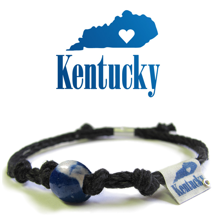 Kentucky Sand Bead Bracelet by Earth Bands