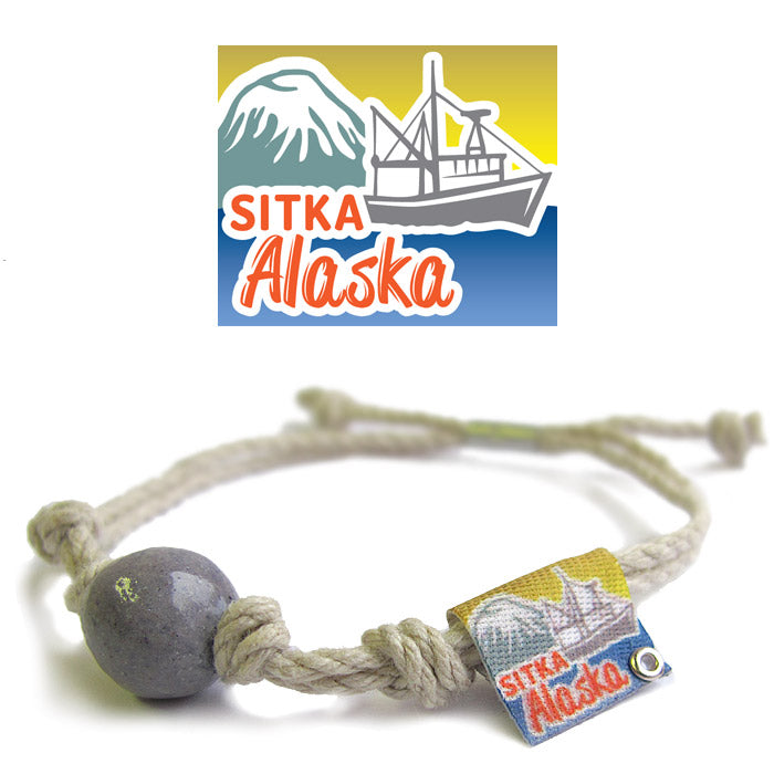 Sitka Alaska Sand Bead Bracelet by Earth Bands