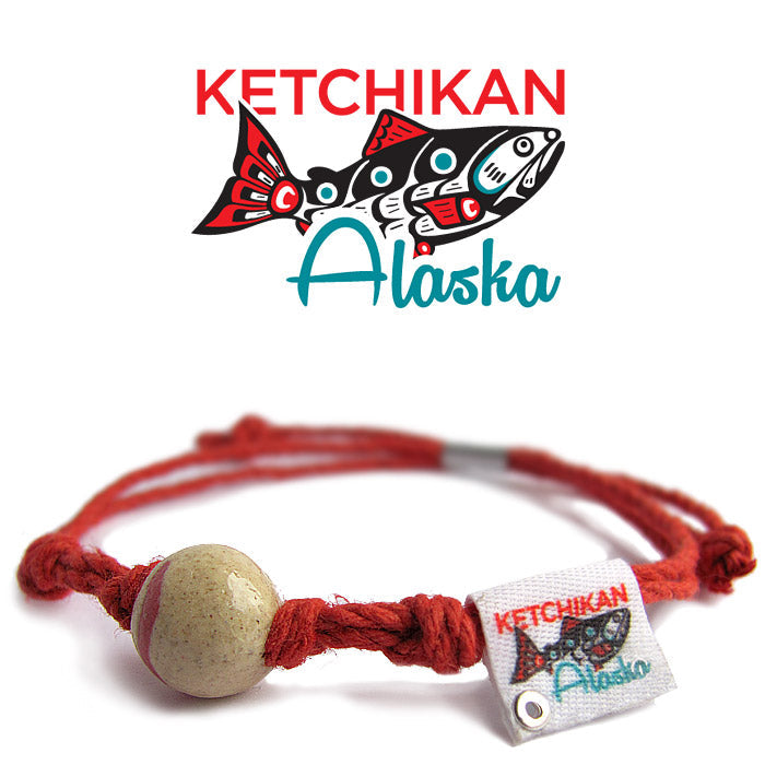 Ketchikan Alaska Sand Bead Bracelet by Earth Bands