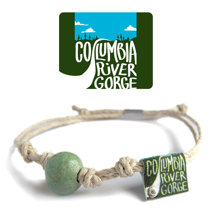Columbia River Gorge Sand Bead Bracelet by Earth Bands