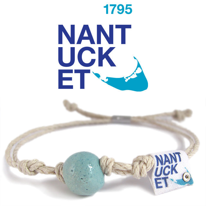 Nantucket, Massachusetts Sand Bead Bracelet by Earth Bands