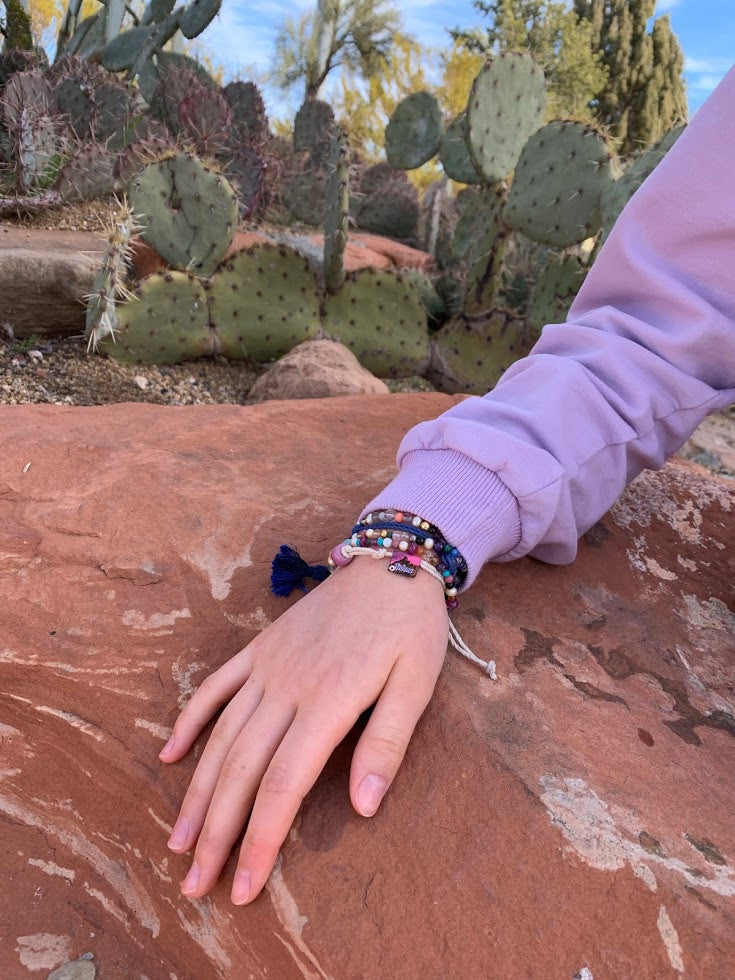 Sedona, Arizona Sand Bead Bracelet by Earth Bands — view 3