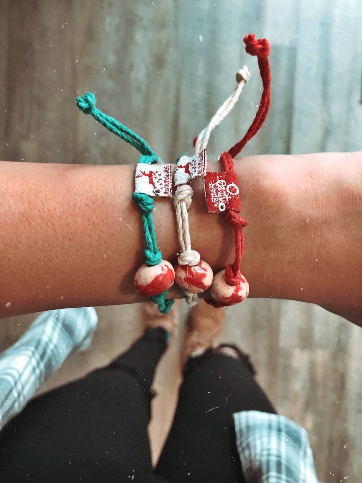 Christmas North Pole, AK Bracelet by Earth Bands — view 2