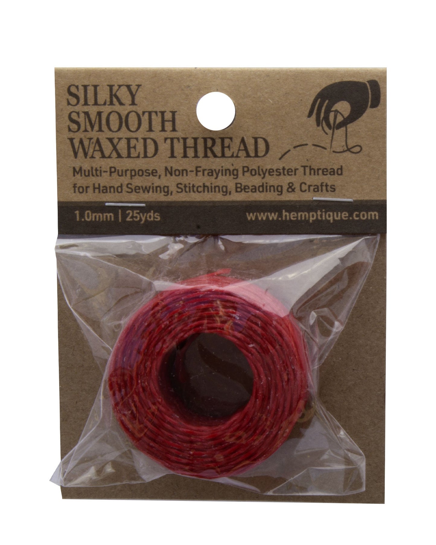 1.0mm Silky Smooth Waxed Thread