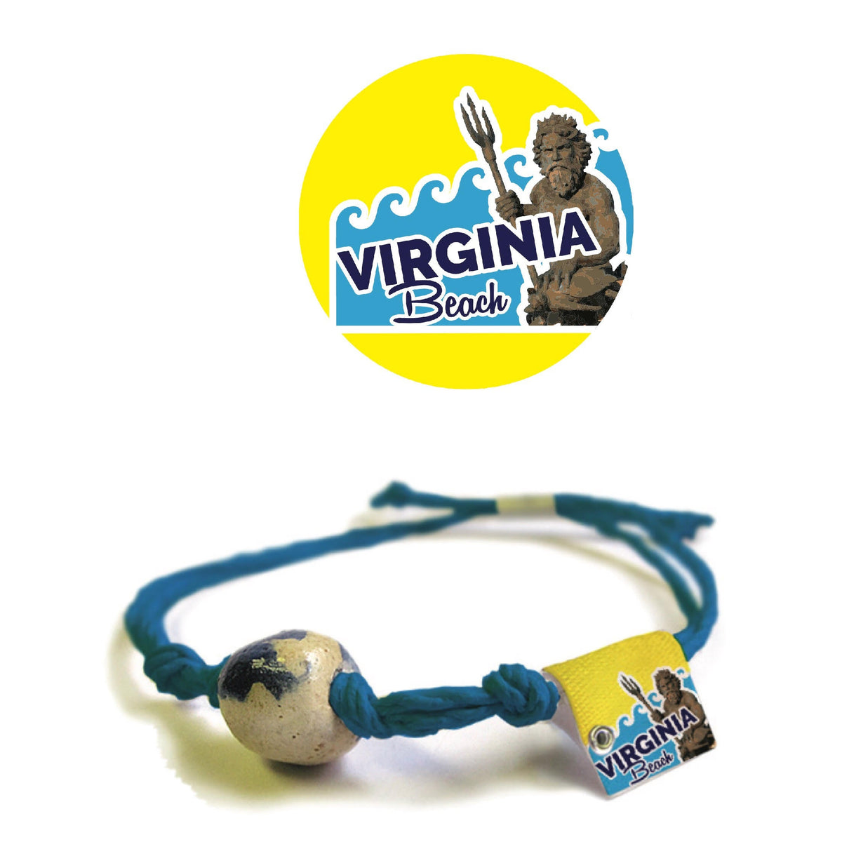 Virginia Beach Sand Bead Bracelet by Earth Bands