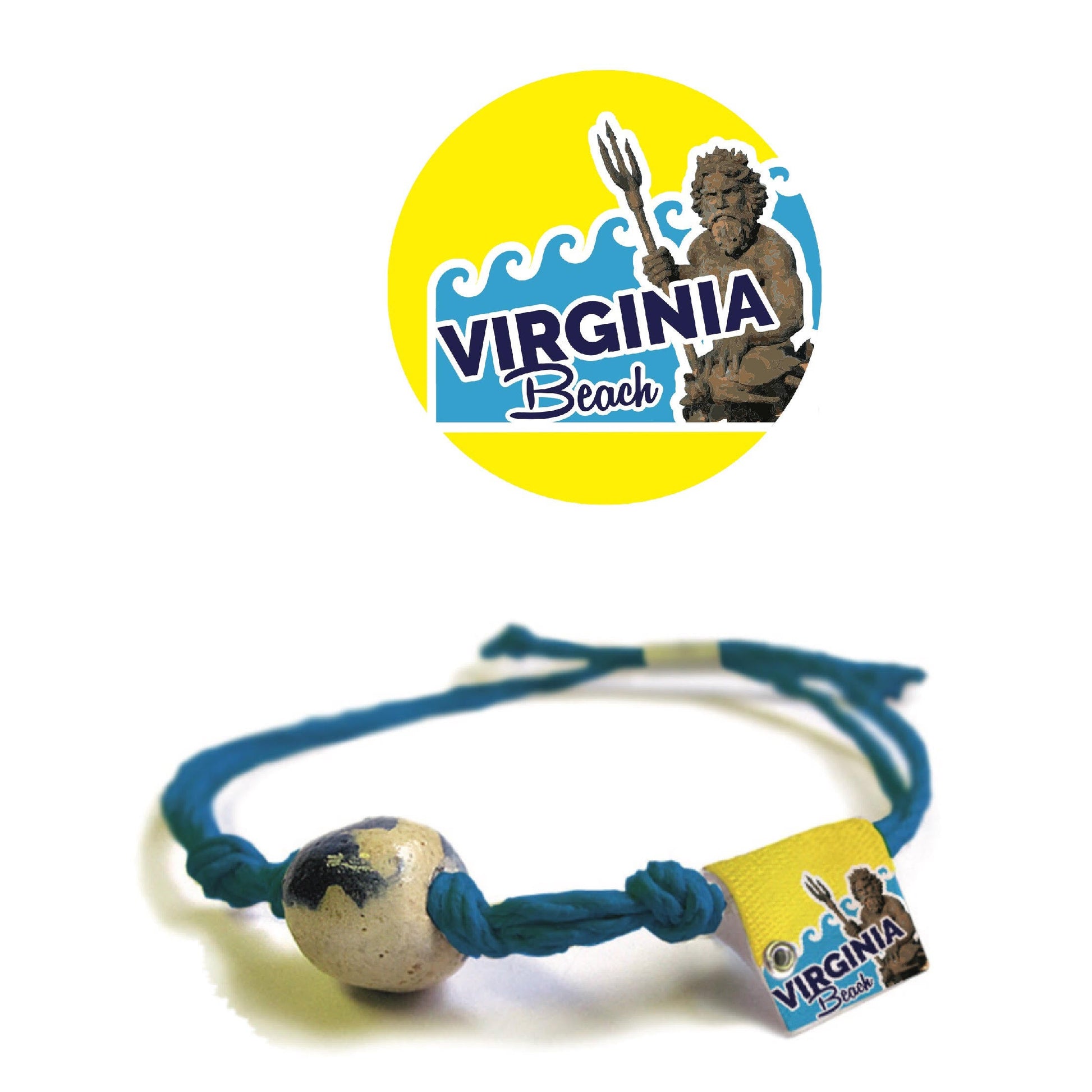 Virginia Beach Sand Bead Bracelet by Earth Bands
