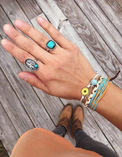 Iowa Sand Bead Bracelet by Earth Bands — view 3